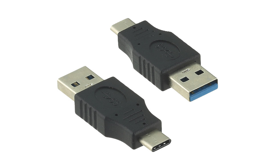 a USB 3.0 USB3.0 un convertitore connettore maschio in Lega Donna Adattatore USB Type-C 