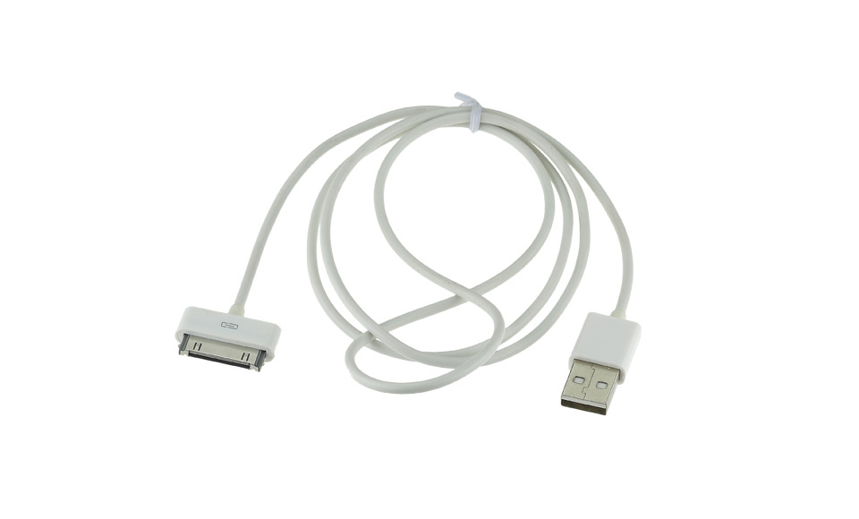 Cavo Sync USB per iPad, iPhone 4 4s, iPod - 1metro - Bianco