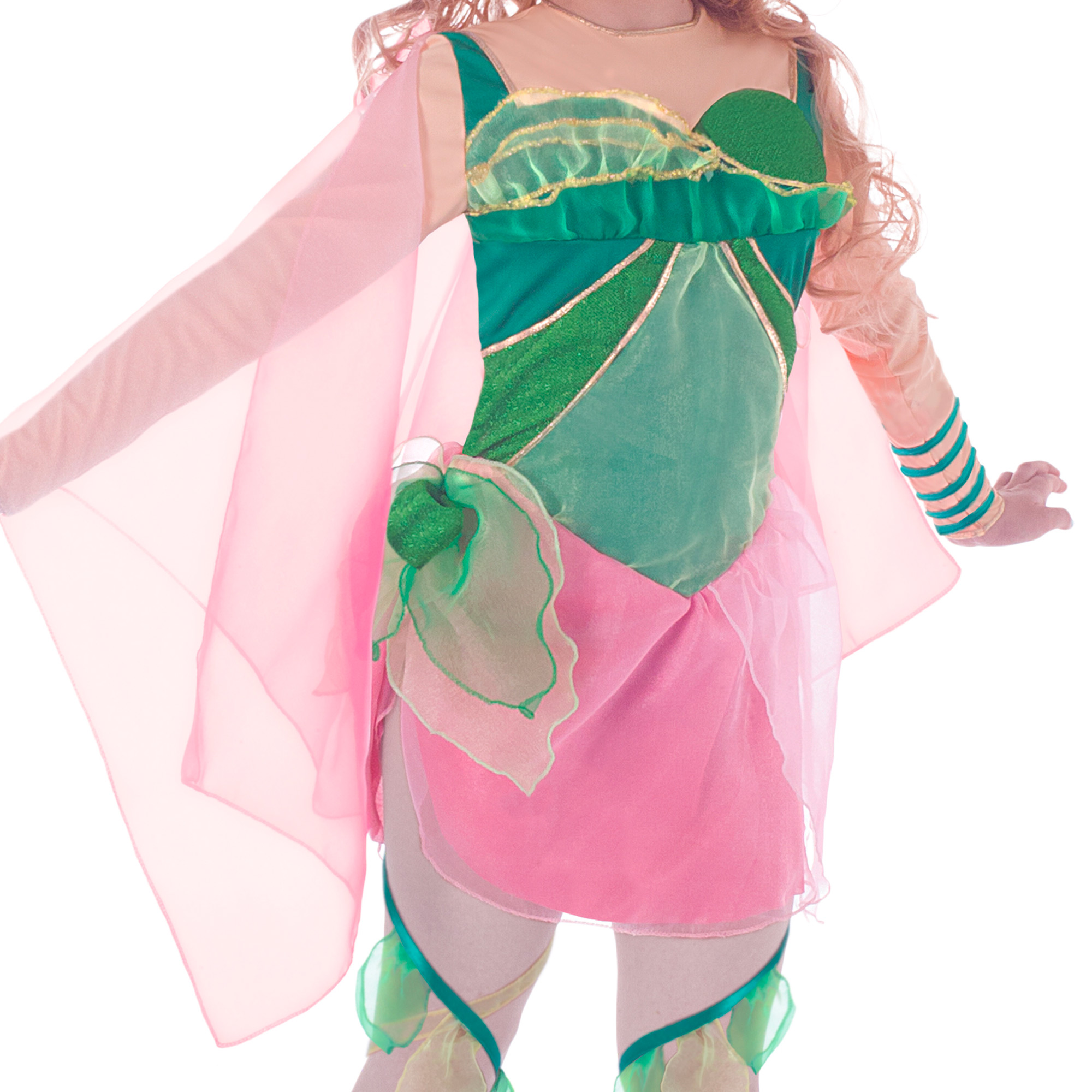 Ciao-Flora Tynix Costume trasformazione Winx Club Bambina, 7-9 Anni, Colore  Verde, Rosa, 11236.7-9 : : Giochi e giocattoli