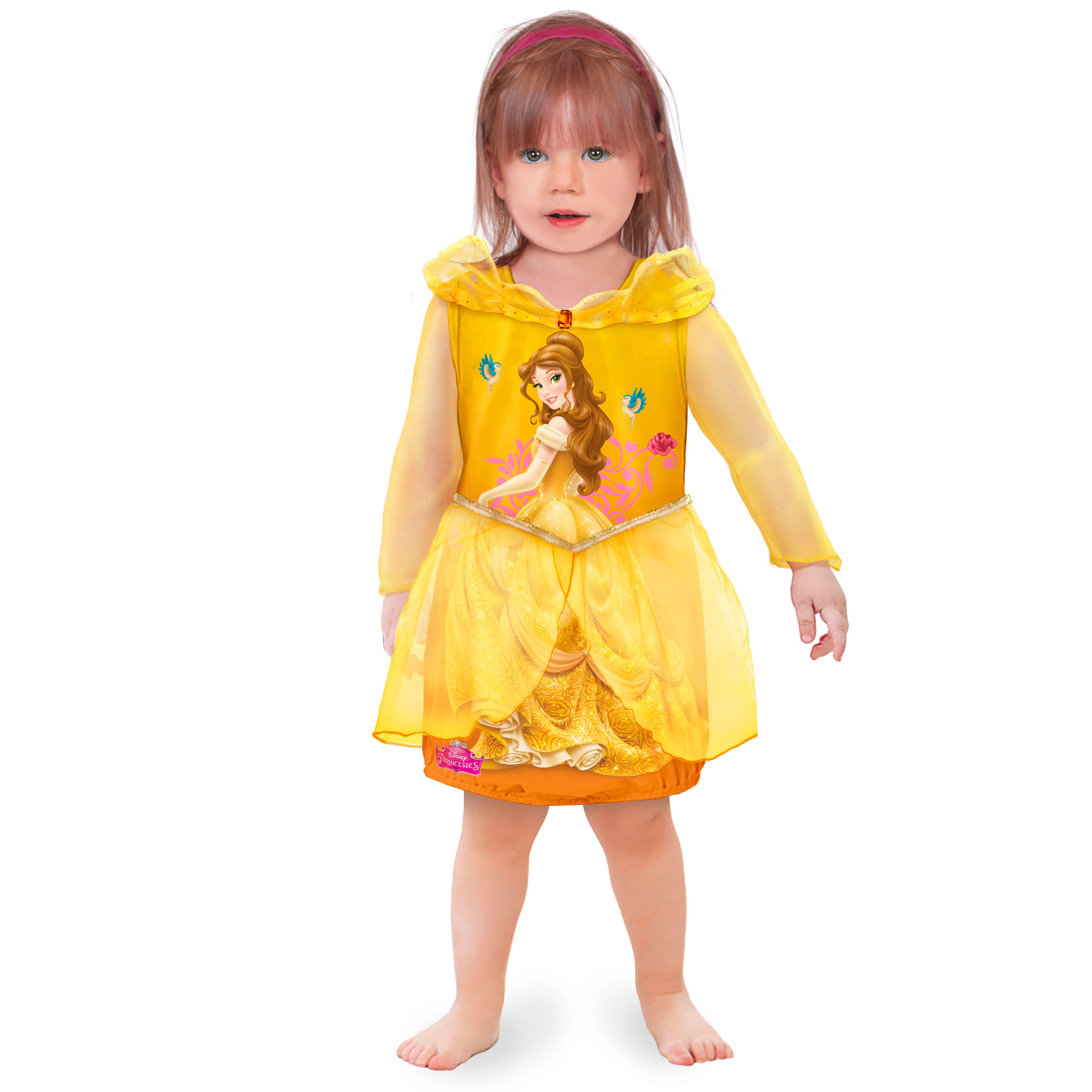 Vestito Costume Disney Baby Belle Giallo Bambina eBay