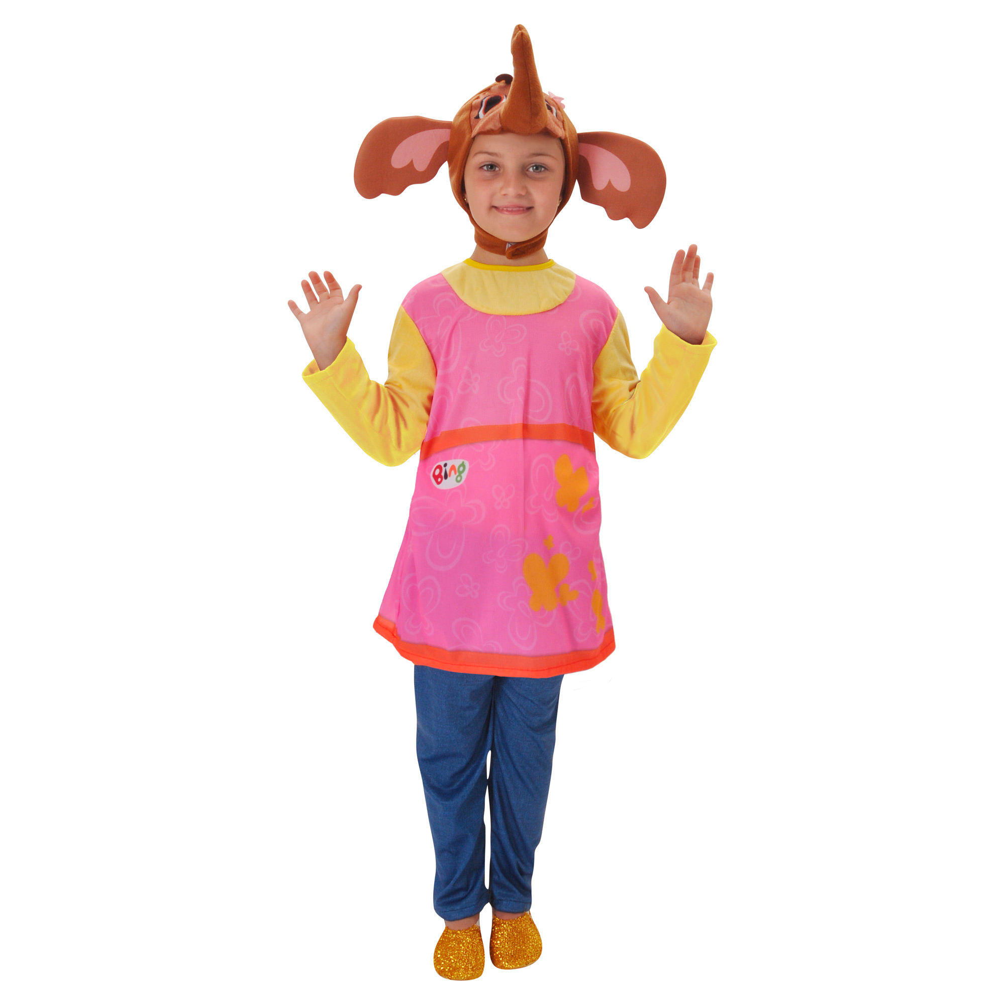 Costume Completo Sula Elefantina Serie Bing Originale Bambina