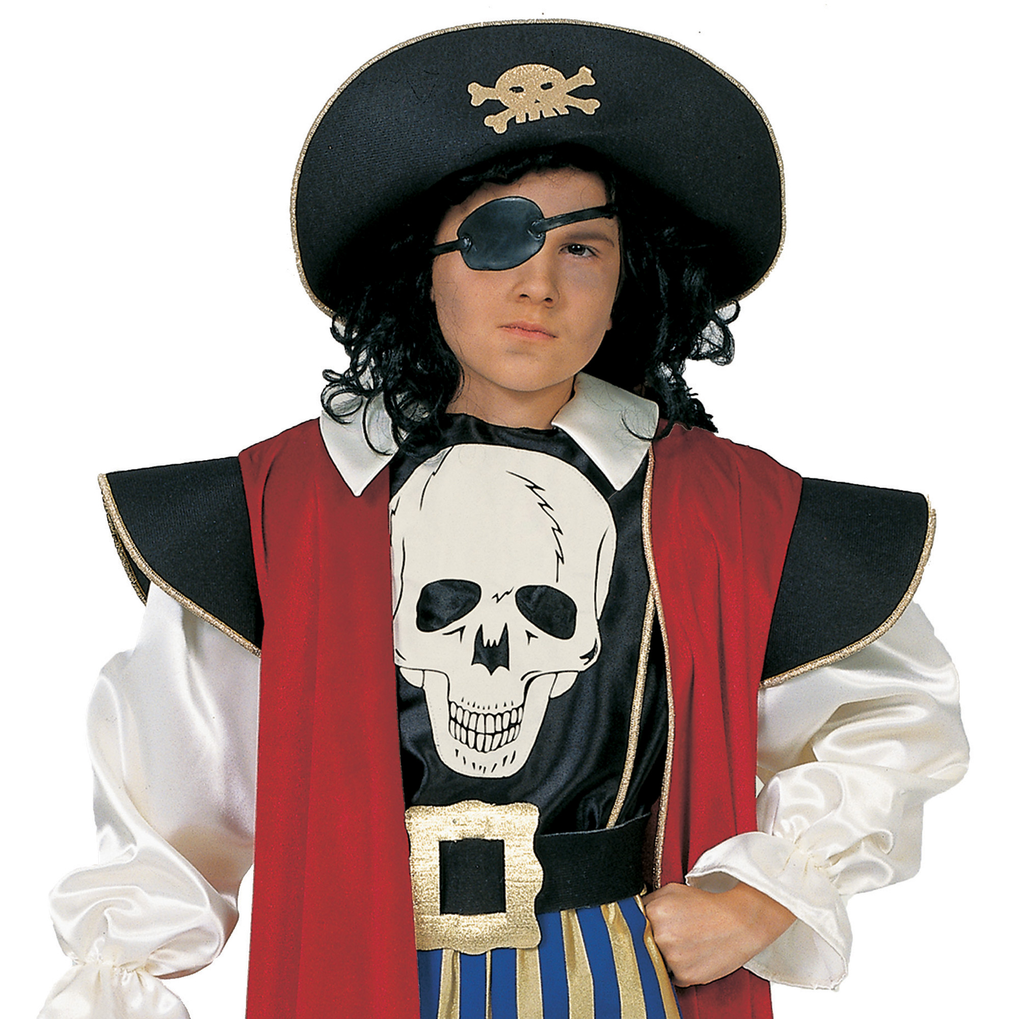 Ciao Costume Carnevale Pirata Capitano Morgan con Cappello Benda