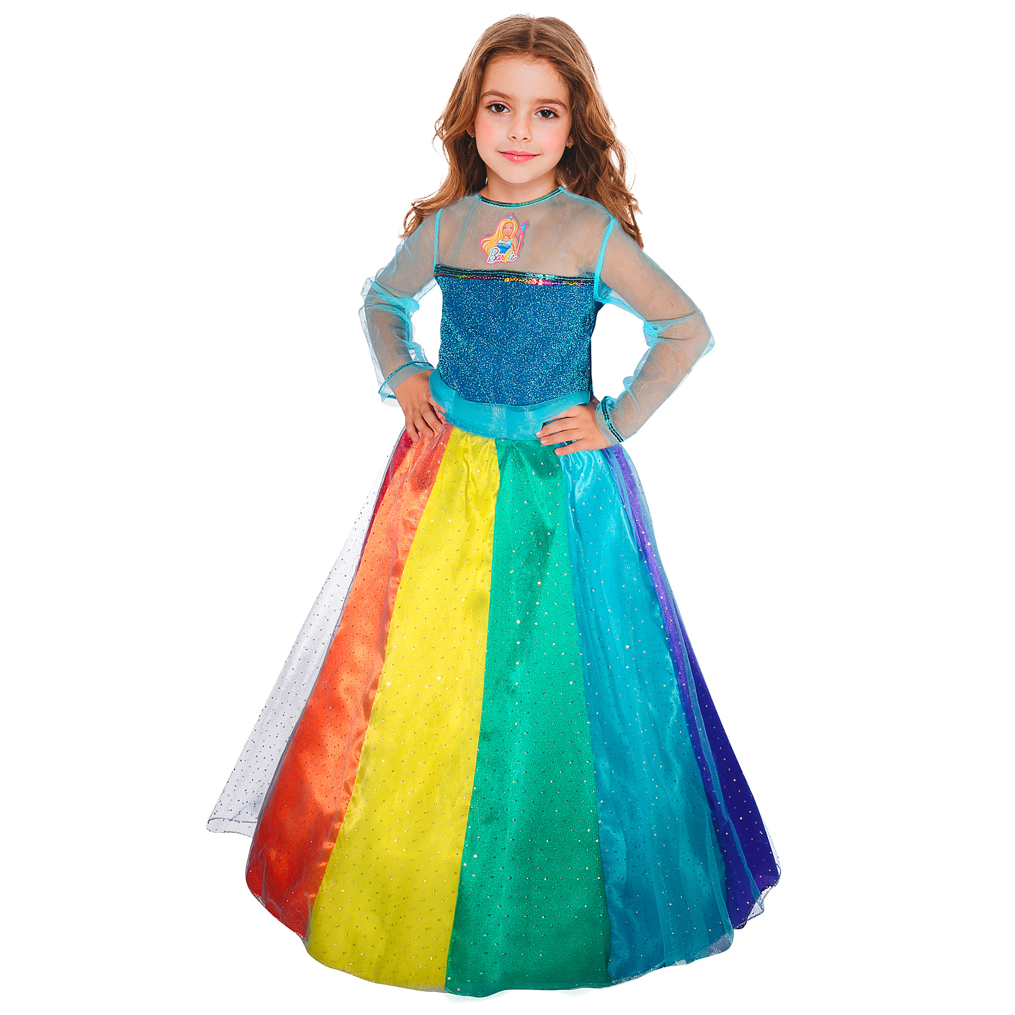 Ciao-Barbie Principessa Primavera Costume Originale Bambina (Taglia 8-10  Anni), Colore Azzurro/Viola/Rosa, 11666.8-10 : : Giochi e  giocattoli