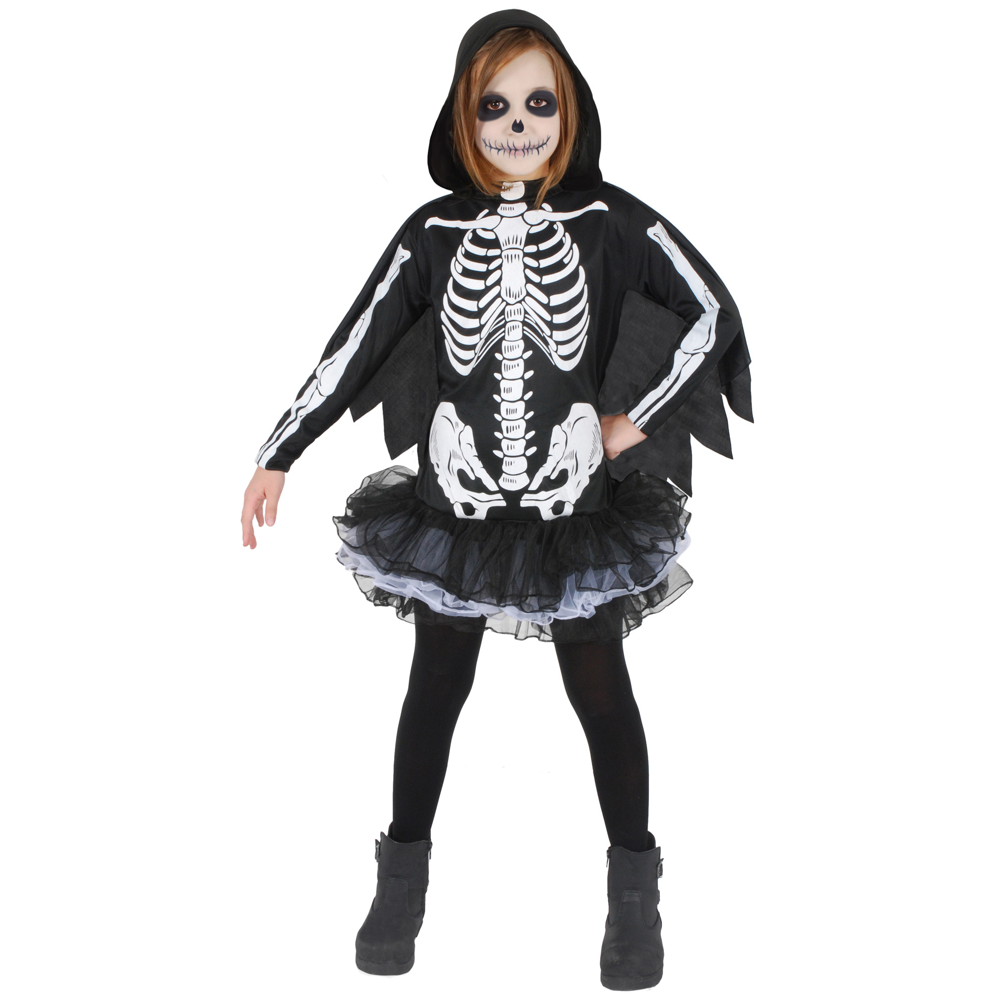 Costume di Halloween Scheletro colorato per bambini