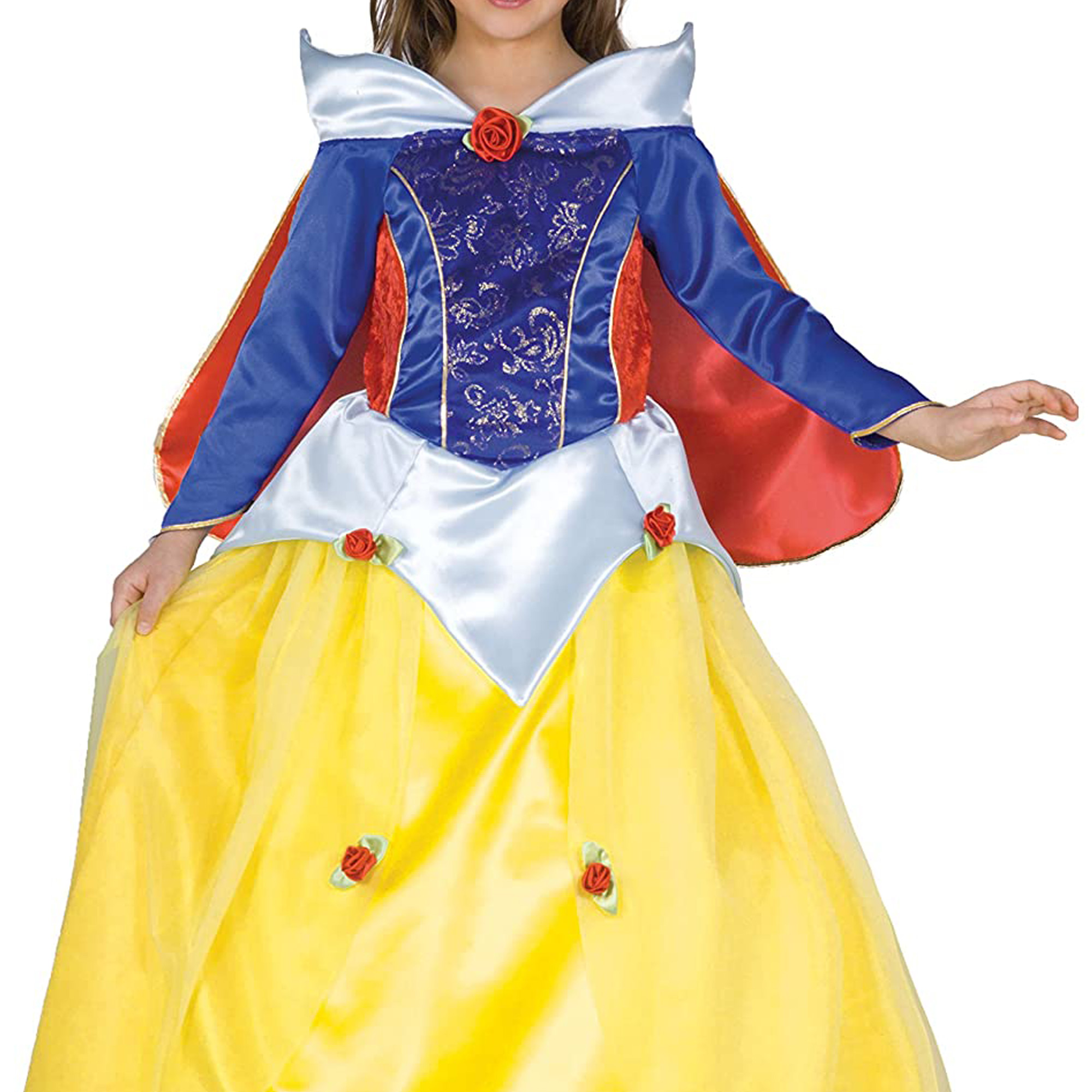 Abito Da Compleanno Di Biancaneve: Costume Da Principessa Con Cerchietto Per Natale - Italia