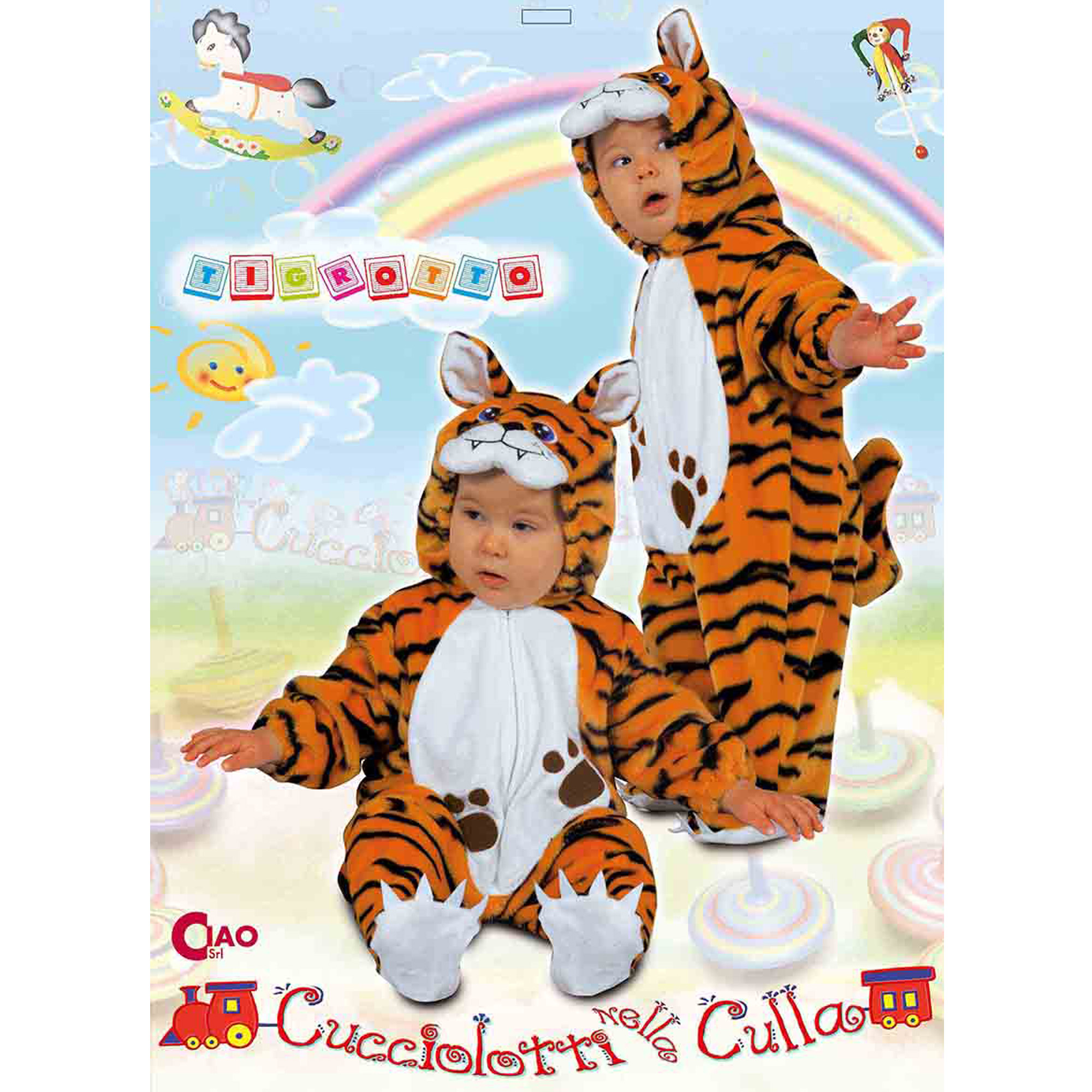 Ciao Costume Travestimento Tigrotto Tutina Bambino Unisex - Photo 3/7