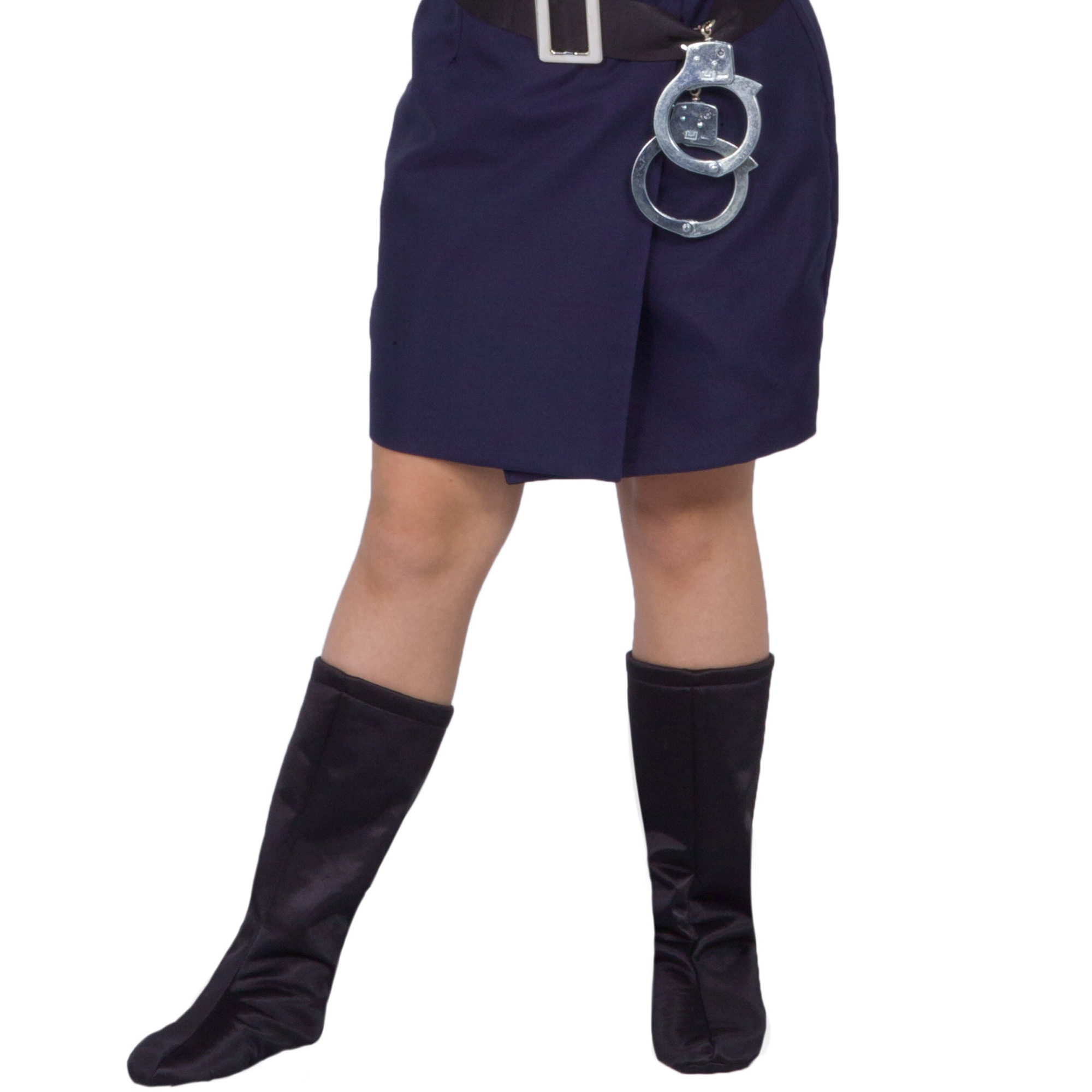 Ciao Travestimento Costume Carnevale Poliziotta Nero Bambina