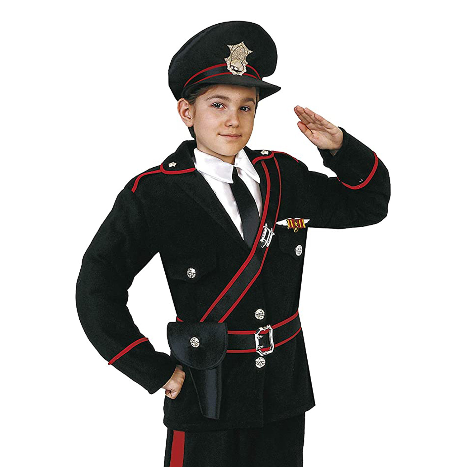 Costume Carnevale Travestimento Carabiniere Bambino Originale Ciao 27075 - Picture 8 of 8