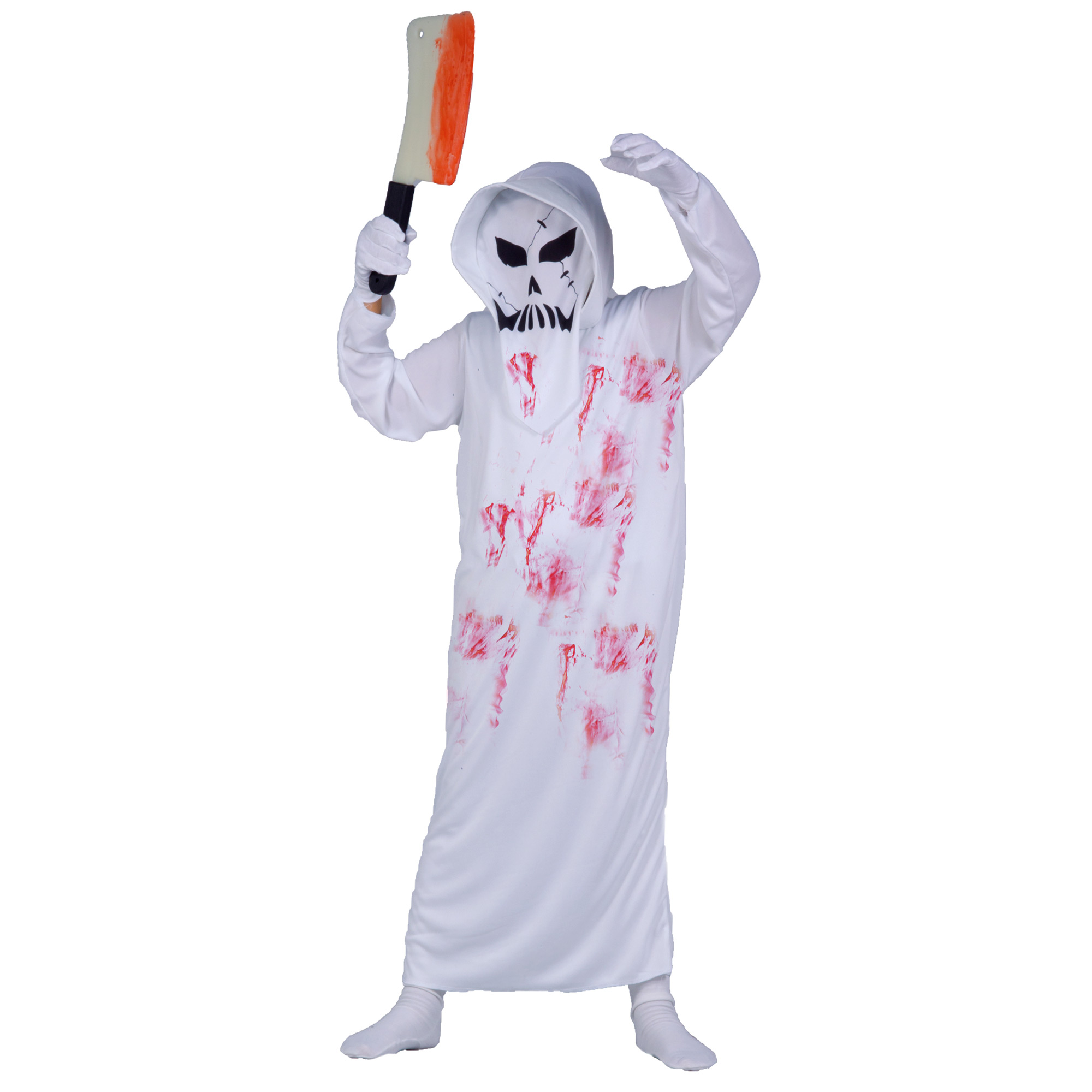 Ciao Travestimento Costume Halloween Squartatore Bianco Bambino