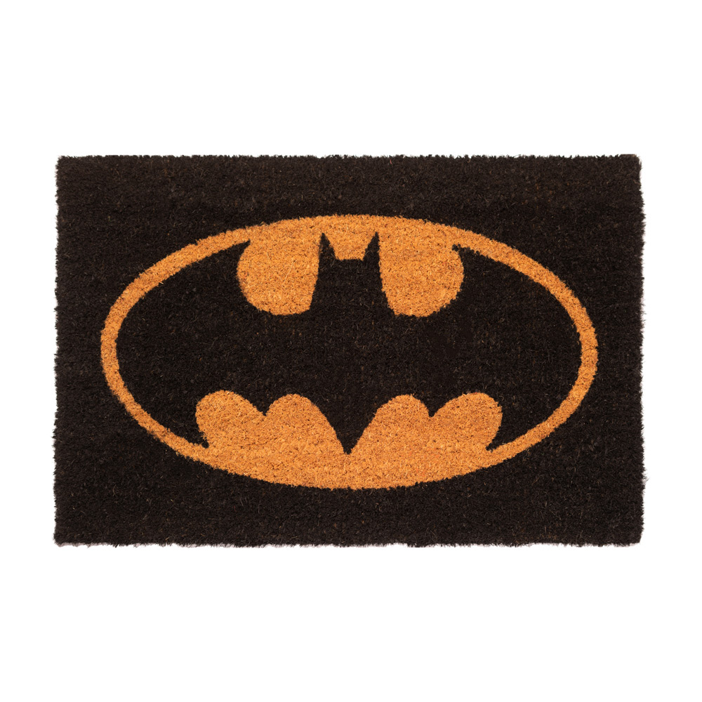 DC Erik Zerbino Interno Esterno DC Comics Batman Logo Giallo Fondo Nero Originale 