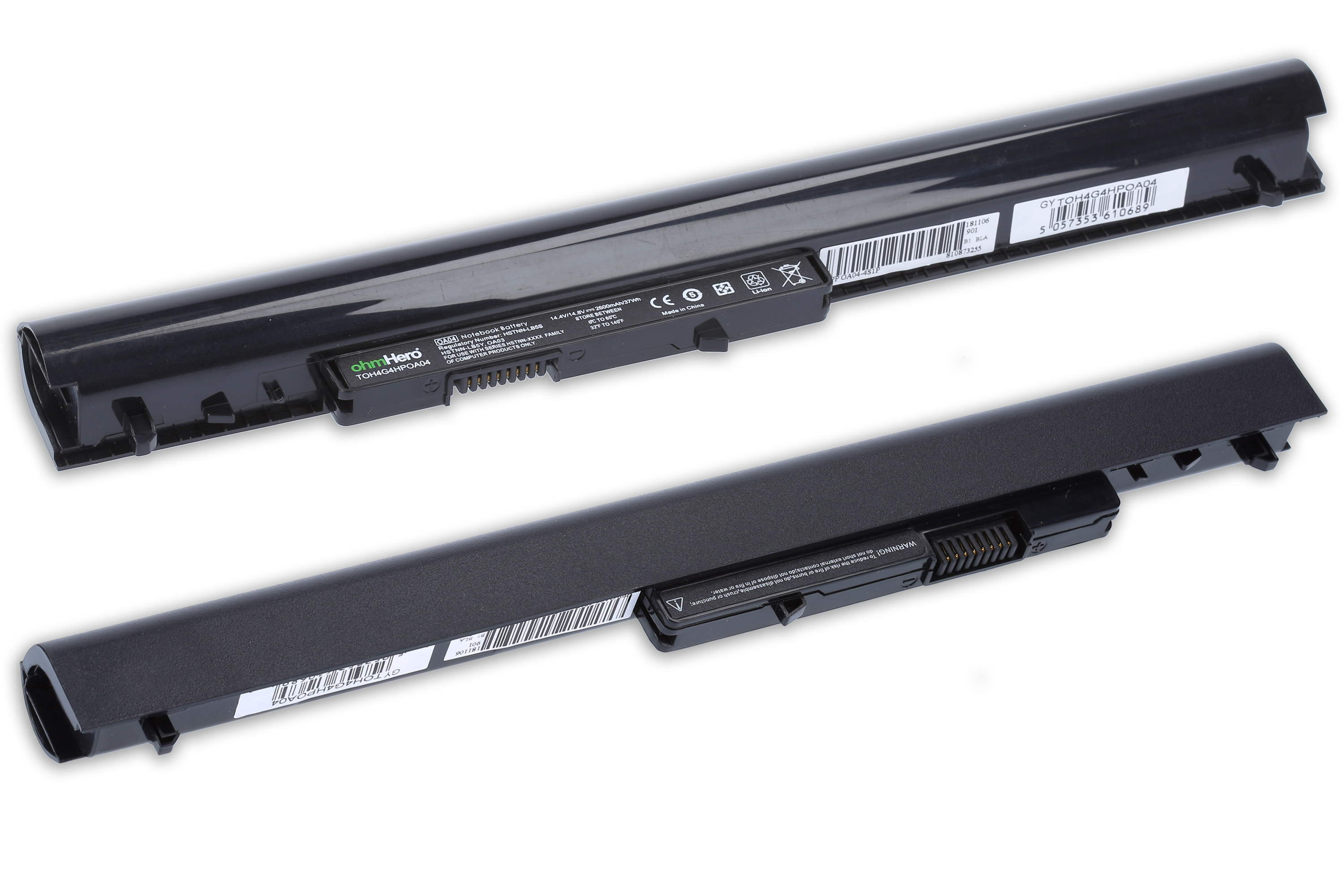Batteria OhmHero® 2600 mAh REALI per hp-compaq 250 G3