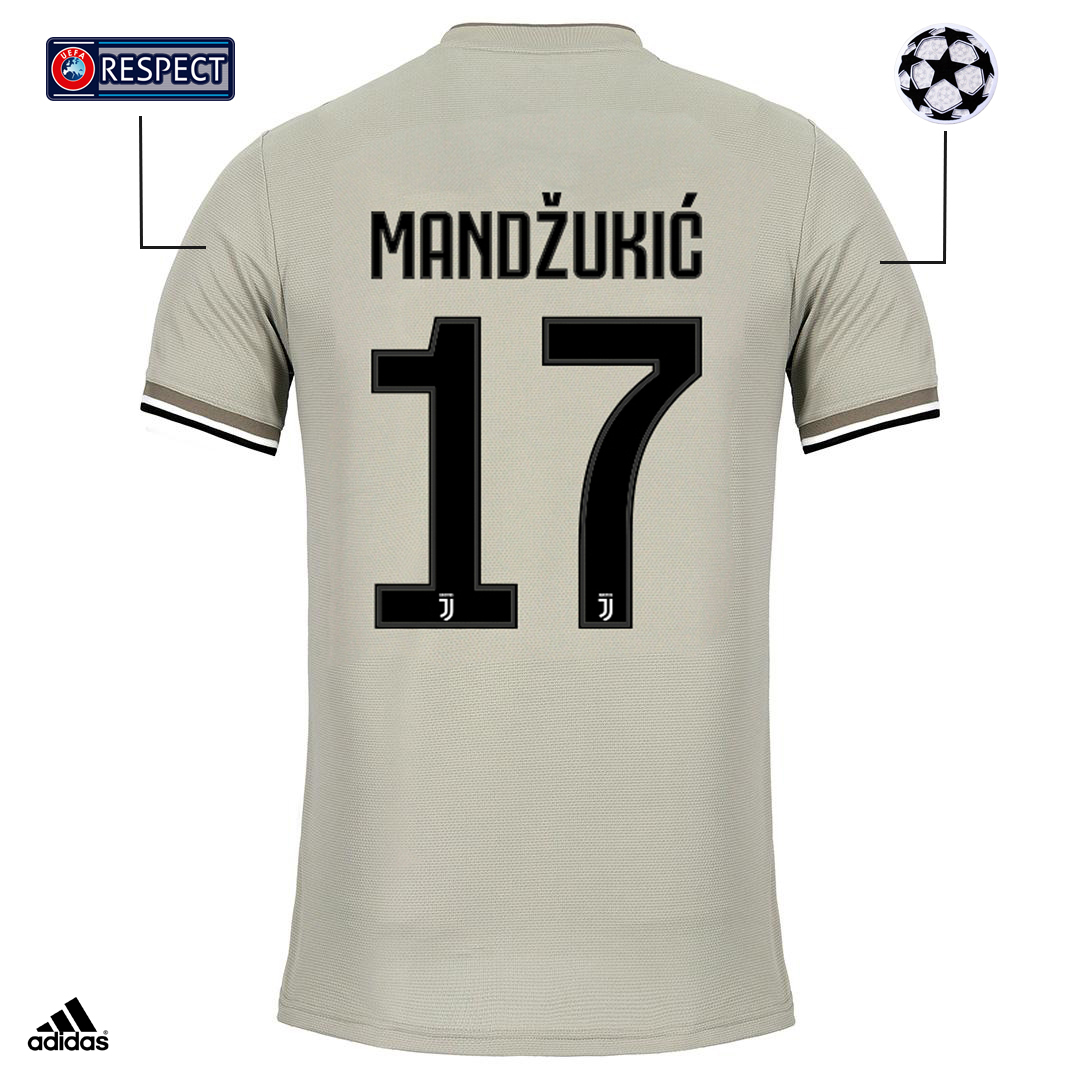 Maglia Away Juventus Adidas Mandzukic 17 2017/2018 - LE 7 SORELLE