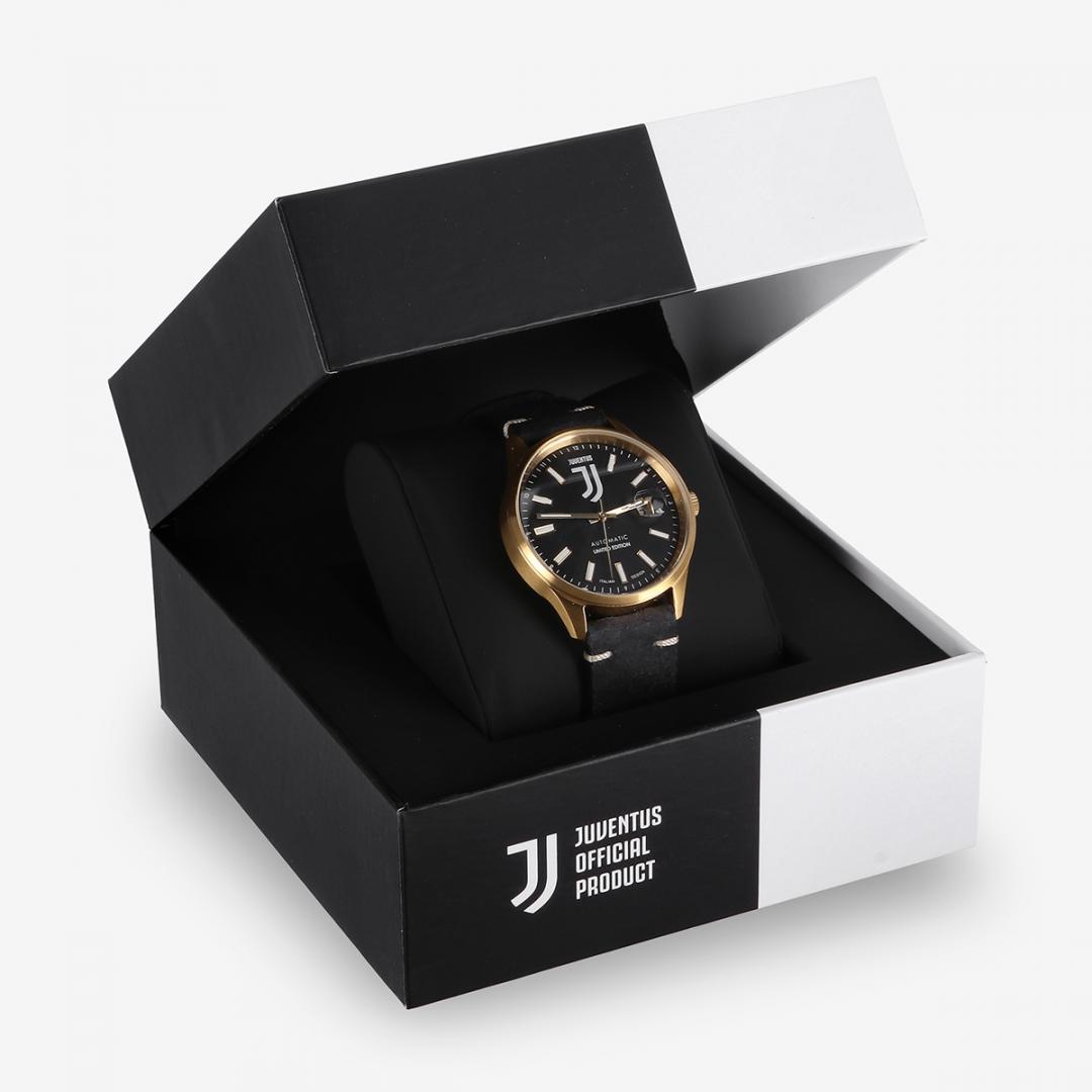 Orologio Noble Automatico in Acciaio e Vera Pelle Juventus 2019 20 Lowell 5ATM