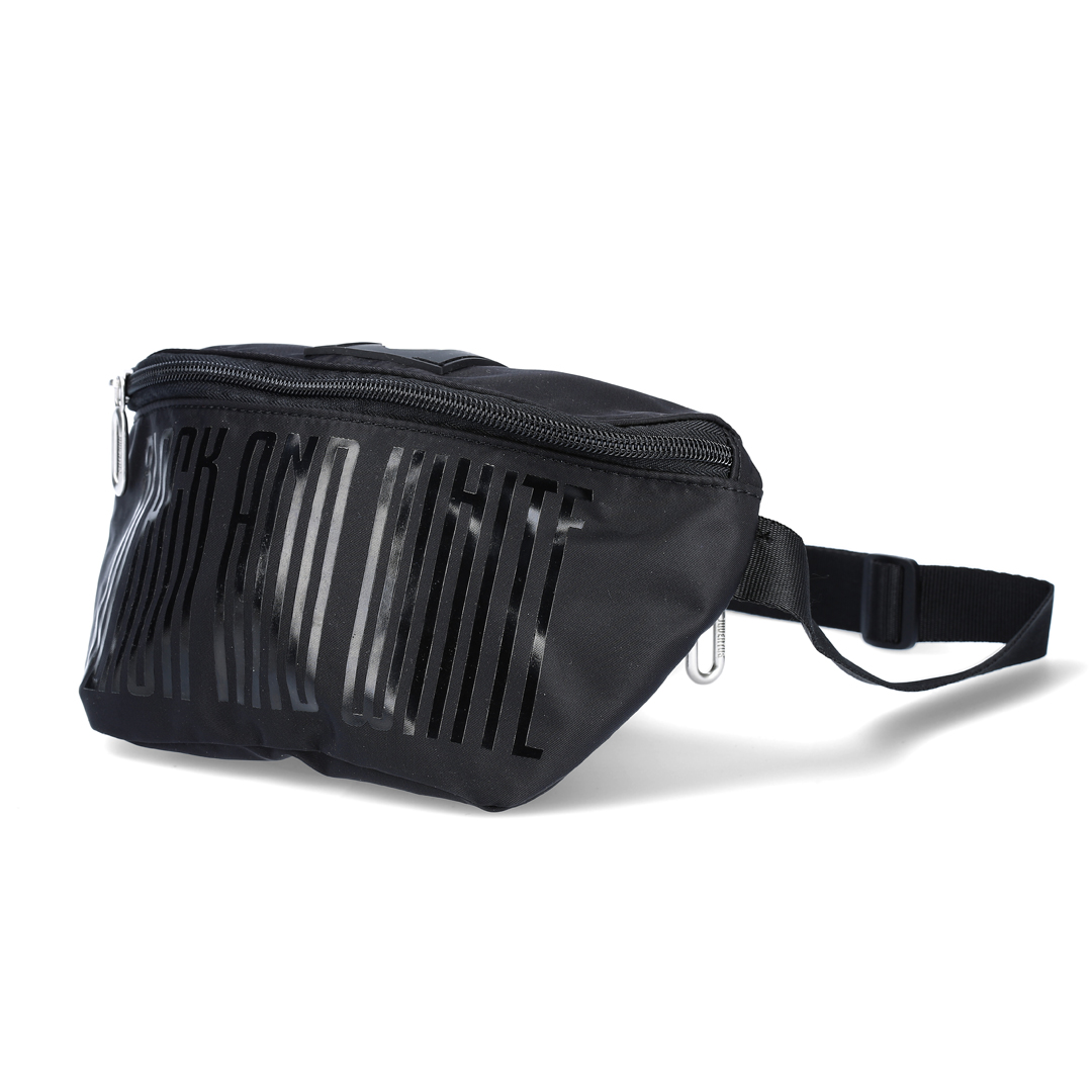 Juventus Marsupio Nero Seven Get Ready Prodotto Ufficiale Chiusura a Zip