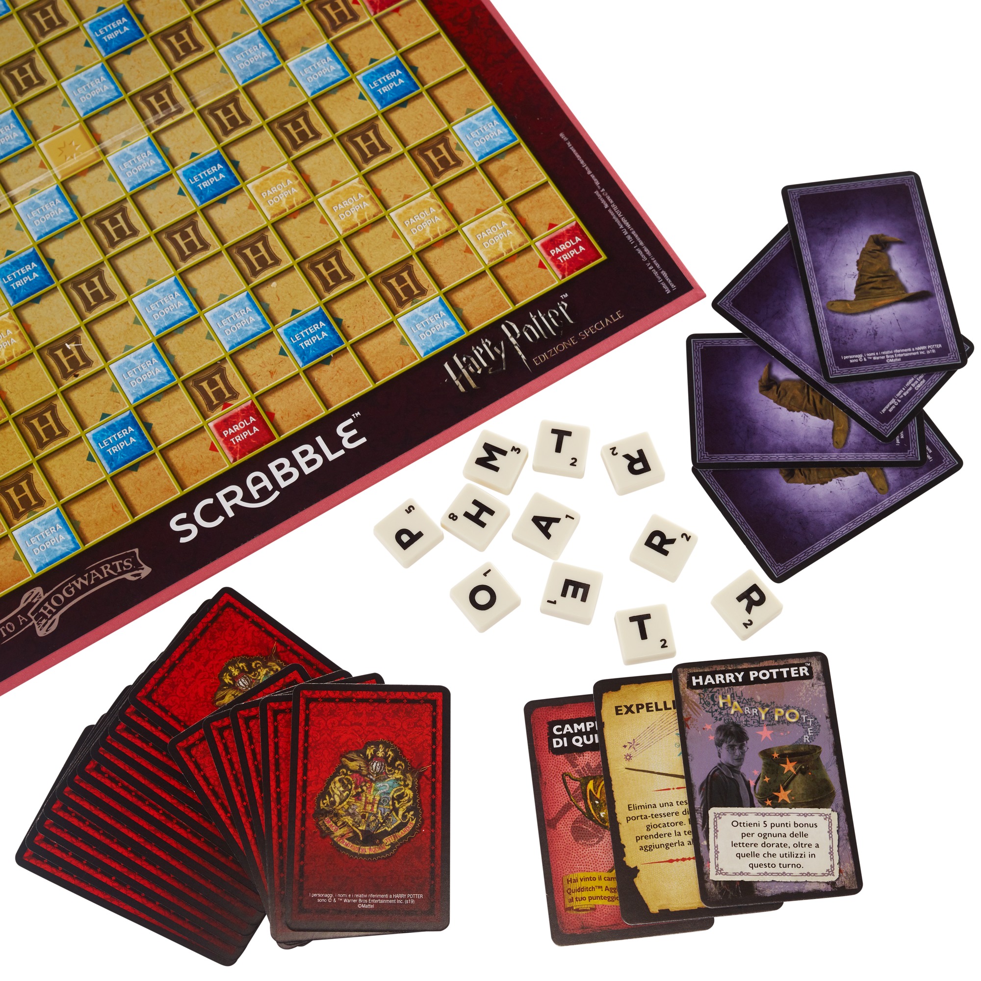 Mattel Games Scrabble Edizione Speciale Harry Potter Bambini 10+