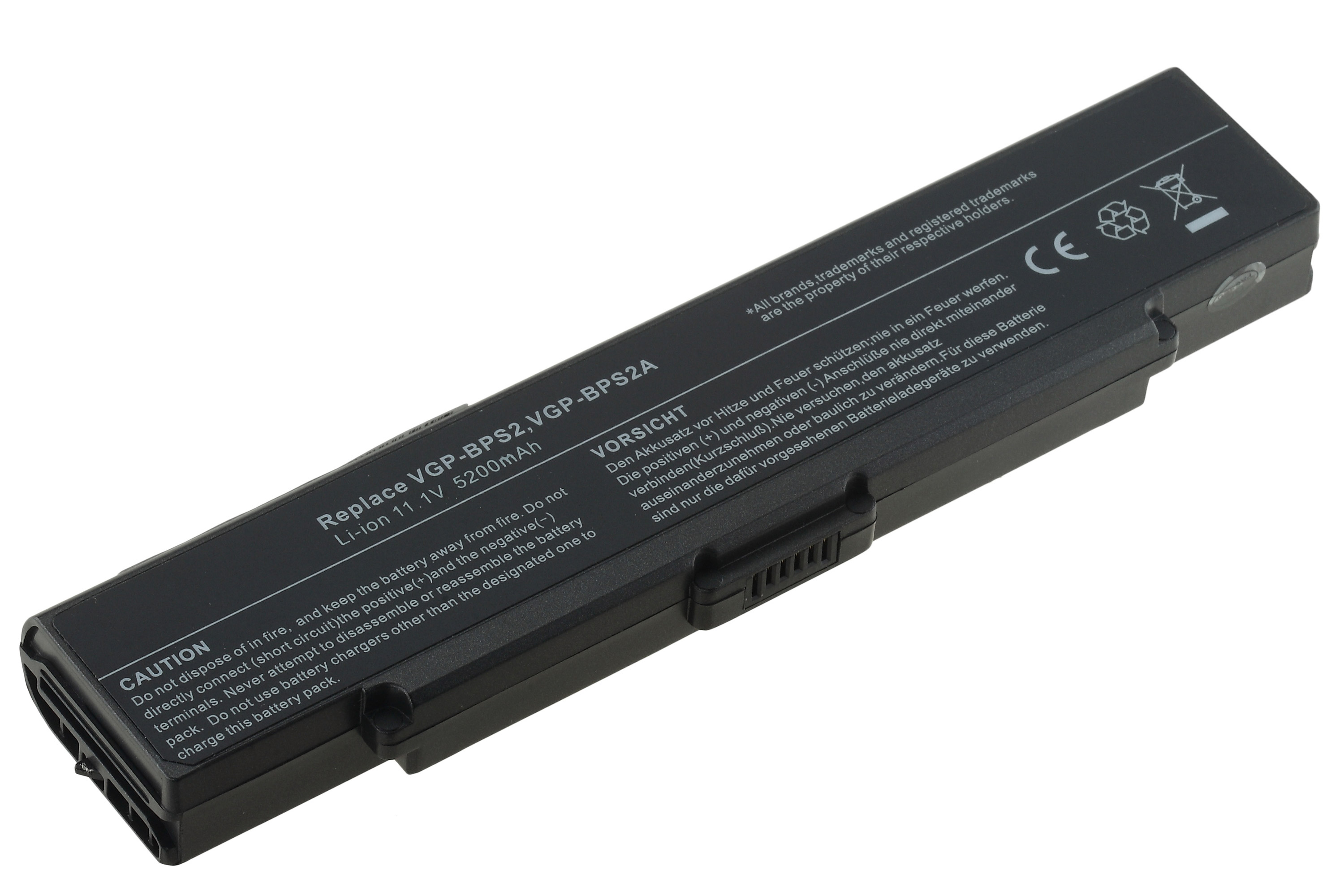 4400mAh Batteria per Laptop SONY Vaio VPCEJ1E1R/W VPCEJ1 VPCEH38FG