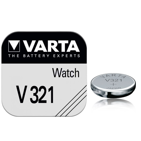 321 VARTA V321 Batteria a Bottone SR65 SR616 D321 280-73 SB-AF/DF